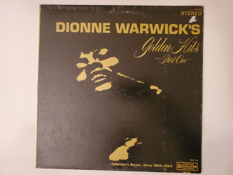 Dionne Warwick Golden Hits Part One vinyl record
